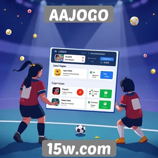 Navegação intuitiva transforma experiência no AAJOGO