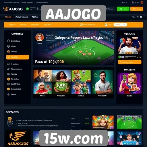 Jogadores elogiam interface do site AAJOGO